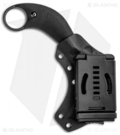 Bastinelli Creations B.A.K. Karambit Fixed Blade Knife Black G-10 (3.25" Black) 6 Bastinelli Creations B.A.K. Karambit Fixed Blade Knife Black G-10 (3.25" Black) -Rambo Knives Shop Bastinelli Creations BAK Black PVD BAS213B BHQ 86907 jr sheath