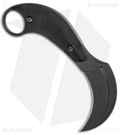 Bastinelli Creations B.A.K. Karambit Fixed Blade Knife Black G-10 (3.25" Black) 2 Bastinelli Creations B.A.K. Karambit Fixed Blade Knife Black G-10 (3.25" Black) - Image 2