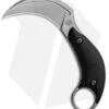Bastinelli Creations B.A.K. Karambit Fixed Blade Knife Black G-10 (3.25" SW)