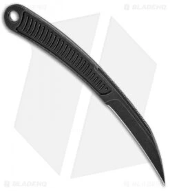 Rambo Knives Shop -Rambo Knives Shop Bastinelli Creations Feather Tactical Fixed Black SW BAS218 BHQ 92889 jr spine