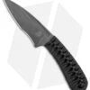 Bastinelli Creations SIN Fixed Blade Knife Menuki (3.75" Black SW)
