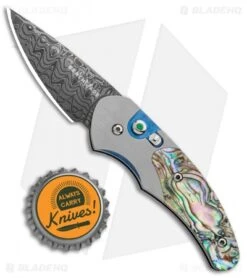 Benchmade 3150-121 Impel Gold Class Gentleman's Auto Knife (1.98" Satin) #03 -Rambo Knives Shop Benchmade 3150 121 Impel Gold Class Gentlemans Auto Damascus 3 BHQ 12889 jr bottlecap