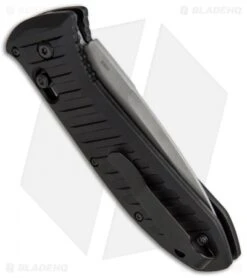 Benchmade 5700 Presidio II Automatic Knife (3.7" Satin) -Rambo Knives Shop Benchmade 5700 Presidio II Auto Satin BHQ 51641 jr side