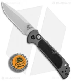 Benchmade 9750 Mini Coalition Automatic Knife Gray Al/Black G-10 (2.9" Satin) 7 Benchmade 9750 Mini Coalition Automatic Knife Gray Al/Black G-10 (2.9" Satin) -Rambo Knives Shop Benchmade 9750 Mini Coalition gray al black G10 satin BHQ 75501 er bottlecap 2