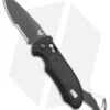 Benchmade Triage Automatic Knife Black (3.35" Black Serr) 9160SBK
