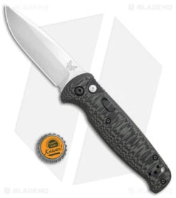 Benchmade CLA Compact Lite Auto Knife Green/Black G-10 (3.4" Satin) 4300-1 -Rambo Knives Shop Benchmade CLA Compact Lite Auto Knife Green Black G 10 3in Satin BHQ 33664 td size