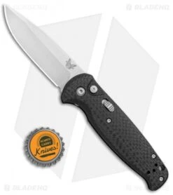 Benchmade CLA Limited Edition Automatic Knife Carbon Fiber(3.3" Satin) 4300-1801 -Rambo Knives Shop Benchmade CLA Limited Edition Auto CF Satin 4300 1801 BHQ 91085 jr bottlecap