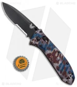 Benchmade Presidio II Limited Edition Knife Rustic (3.7" Black Serr) 570BK-1801 -Rambo Knives Shop Benchmade Presidio II LE Rustic Black Serr 570SBK 1801 BHQ 91119 jr bottlecap