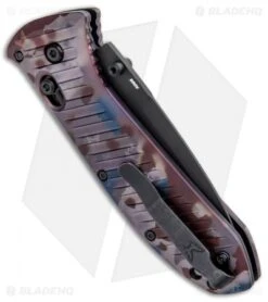 Benchmade Presidio II Limited Edition Knife Rustic (3.7" Black Serr) 570BK-1801 -Rambo Knives Shop Benchmade Presidio II LE Rustic Black Serr 570SBK 1801 BHQ 91119 jr side