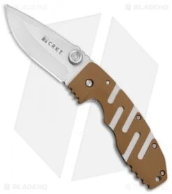 CRKT Ryan Seven Liner Lock Knife Tan (3.5" Satin) 6803D