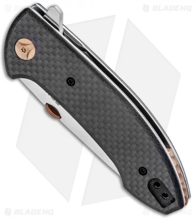 CRKT Avant Flipper Knife Carbon Fiber (3.17" Satin) 4620 2 CRKT Avant Flipper Knife Carbon Fiber (3.17" Satin) 4620 - Image 2