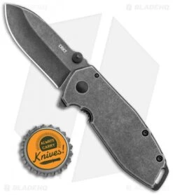 CRKT Burnley Squid Assisted Frame Lock Knife (2.4" Black Stonewash) 2493 -Rambo Knives Shop CRKT Burnley Squid Assisted FL Black SW 2493 BHQ 126211 jr bottlecap