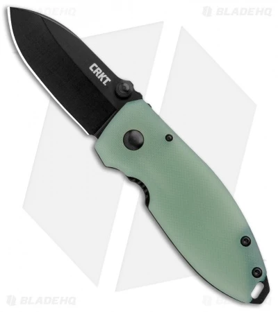 CRKT Burnley Squid Frame Lock Knife Natural G-10 (2.25" Black D2) 1 CRKT Burnley Squid Frame Lock Knife Natural G-10 (2.25" Black D2)