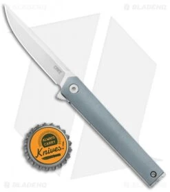 CRKT CEO Compact Liner Lock Knife Gray GRN (2.61" Satin) 7 CRKT CEO Compact Liner Lock Knife Gray GRN (2.61" Satin) -Rambo Knives Shop CRKT CEO Compact Glass Reinforced Nylon LL Satin BHQ 138961 jr bottlecap