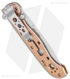 CRKT Carson M16-03BS Frame Lock Knife Bronze Stainless Steel (3.6" Satin) 6 CRKT Carson M16-03BS Frame Lock Knife Bronze Stainless Steel (3.6" Satin) -Rambo Knives Shop CRKT Carson M16 03BS FL SS Satin BHQ 119388 jr side