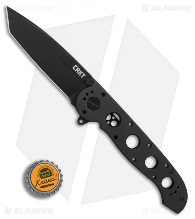 CRKT Carson M16-04KS Tanto Frame Lock Flipper Knife (3.87" Black) 4 CRKT Carson M16-04KS Tanto Frame Lock Flipper Knife (3.87" Black) - Image 4