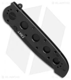 CRKT Carson M16-04KS Tanto Frame Lock Flipper Knife (3.87" Black) 6 CRKT Carson M16-04KS Tanto Frame Lock Flipper Knife (3.87" Black) -Rambo Knives Shop CRKT Carson M16 04KS Tanto black BHQ 76690 er spine