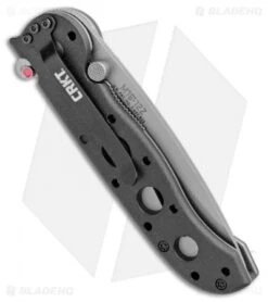 CRKT Carson M16-12Z Folding Tanto Flipper Knife Zytel (3" Bead Blast Serr) 6 CRKT Carson M16-12Z Folding Tanto Flipper Knife Zytel (3" Bead Blast Serr) -Rambo Knives Shop CRKT Carson M16 12Z Folding Tanto Zytel BB Serr BHQ 8902 jr side