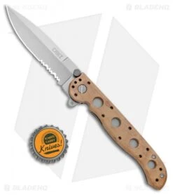 CRKT Carson M16-13ZM Desert Spear Point Flipper Knife (3.5" Bead Blast Serr) -Rambo Knives Shop CRKT Carson M16 13ZM Desert SP BB Serr BHQ 8981 jr bottlecap
