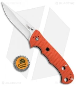 CRKT Hammond Cruiser LAWKS Liner Lock Knife Orange (3.75" Satin) 7904OR -Rambo Knives Shop CRKT Hammond Cruiser Orange CR7904OR BHQ 87147 jr bottlecap 2