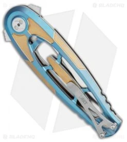 CRKT Hirin Liner Lock Knife Titanium (3.5" Satin M390) 5042 7 CRKT Hirin Liner Lock Knife Titanium (3.5" Satin M390) 5042 -Rambo Knives Shop CRKT Hirin Frame Lock Knife 3.5in Satin 5042 BHQ 113913 LS Side