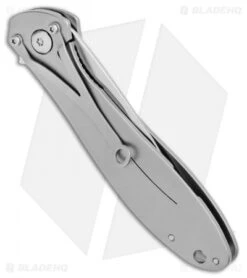 CRKT Ken Onion Large Eros Stainless Steel Frame Lock Knife (2.84" Satin) K456XXP -Rambo Knives Shop CRKT Ken Onion Large Eros SS FL Satin 456XXP BHQ 21375 jr side