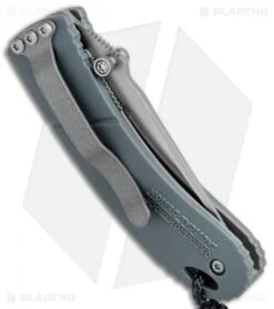 CRKT Lightfoot Urban Shark Liner Lock Knife Gray (2.5" Satin Serr) 6 CRKT Lightfoot Urban Shark Liner Lock Knife Gray (2.5" Satin Serr) -Rambo Knives Shop CRKT Lightfoot Urban Shark LL Gray Satin Serr LUS 11 BHQ 75703 jr side