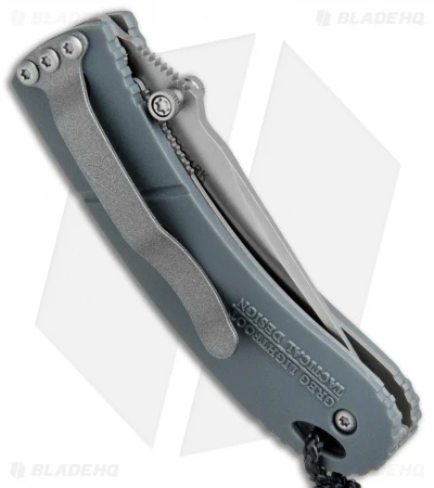 CRKT Lightfoot Urban Shark Liner Lock Knife Gray (2.5" Satin Serr) 3 CRKT Lightfoot Urban Shark Liner Lock Knife Gray (2.5" Satin Serr) - Image 3