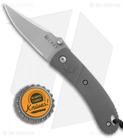 CRKT Lightfoot Urban Shark Liner Lock Knife Gray (2.5" Satin) 7 CRKT Lightfoot Urban Shark Liner Lock Knife Gray (2.5" Satin) -Rambo Knives Shop CRKT Lightfoot Urban Shark gray satin BHQ 76311 er bottlecap