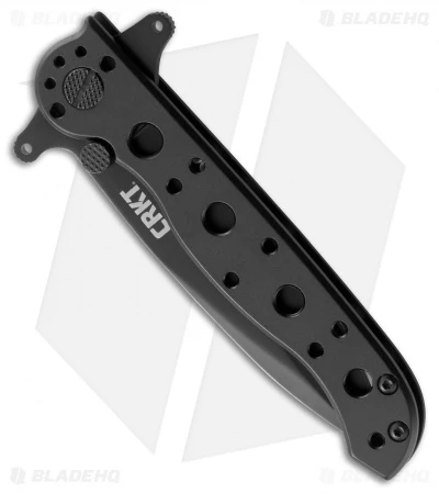 CRKT M21 - 10KSF Liner Lock Folding Knife (3" Black Serr) 2 CRKT M21 - 10KSF Liner Lock Folding Knife (3" Black Serr) - Image 2