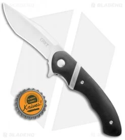 CRKT Philip Booth Snarky Recurve Liner Lock Flipper Knife (3.25" Satin) 7280 -Rambo Knives Shop CRKT Philip Booth Snarky Recurve LL Satin 7280 BHQ 71233 jr bottlecap