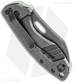 CRKT Pilar Frame Lock Knife Natural G-10 BHQ Exclusive (2.4" Black SW D2) 5 CRKT Pilar Frame Lock Knife Natural G-10 BHQ Exclusive (2.4" Black SW D2) -Rambo Knives Shop CRKT Pilar FL Natural G 10 Smokewash BHQ 113631 jr side