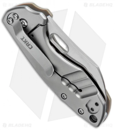 CRKT Pilar Frame Lock Knife Tan G-10 (2.4" Satin D2) 3 CRKT Pilar Frame Lock Knife Tan G-10 (2.4" Satin D2) - Image 3