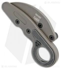 CRKT Provoke "Earth" Kinematic Morphing Karambit Folding Knife (2.4" Brown) -Rambo Knives Shop CRKT Provoke Earth Kinematic Morphing Karambit Brown 4040E BHQ 102503 jr spine