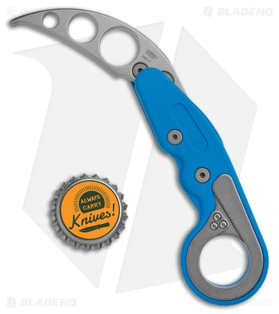 CRKT Provoke Trainer Kinematic Morphing Karambit Blue (2.48" SW) 5 CRKT Provoke Trainer Kinematic Morphing Karambit Blue (2.48" SW) - Image 5