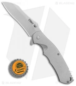 CRKT Rasp Frame Lock Flipper Knife Stainless Steel (3.67" Stonewash) 2081 -Rambo Knives Shop CRKT Rasp Stainless steel sw BHQ 76686 er bottlecap