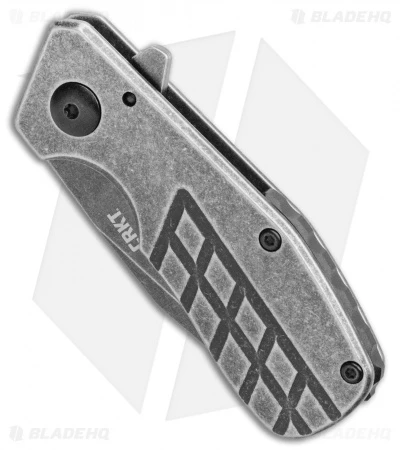 CRKT Razelcliffe Compact Frame Lock Knife Stainless Steel (2.4" Black SW) 4021 2 CRKT Razelcliffe Compact Frame Lock Knife Stainless Steel (2.4" Black SW) 4021 - Image 2