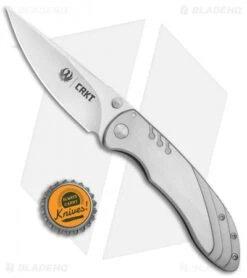 CRKT Ruger Knives Trajectory Frame Lock Knife (3.25" Satin) R2802 -Rambo Knives Shop CRKT Ruger Trajectory FL Satin R2802 BHQ 76852 jr bottlecap
