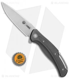 CRKT Ruger Knives Windage Liner Lock Knife Black Aluminum (3.78" SW) R2401 -Rambo Knives Shop CRKT Ruger Windage LL Black Alum SW R2401 BHQ 76849 jr bottlecap