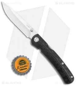 CRKT Steigerwalt Kith Front Lock Knife Black GRN (3" Satin) 6433 -Rambo Knives Shop CRKT Steigerwalt Kith Front Lock Black GRN Satin 6433 BHQ 126214 jr bottlecap
