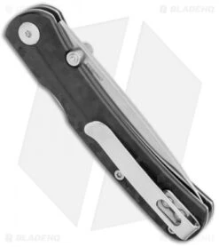 CRKT Steigerwalt Kith Front Lock Knife Black GRN (3" Satin) 6433 -Rambo Knives Shop CRKT Steigerwalt Kith Front Lock Black GRN Satin 6433 BHQ 126214 jr side