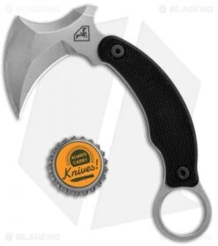 DoubleStar Halcon Non-Traditional Karambit Fixed Blade Black G-10 (2.5" SW) -Rambo Knives Shop DoubleStar Halcon Non Traditional Karambit Black G 10 DSK107 BHQ 88506 jr bottlecap