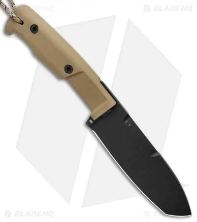 Extrema Ratio Selvan Fixed Blade Knife Desert Tan W/ Sheath (6.25" Black) 2 Extrema Ratio Selvan Fixed Blade Knife Desert Tan W/ Sheath (6.25" Black) - Image 2