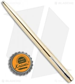 Fisher Space Pen M4RAW - Antimicrobial Raw Brass Cap-O-Matic (Medium Point) -Rambo Knives Shop Fisher Space Pen M4RAW Antimicrobial Raw Brass Capo O Matic BHQ 123407 jr bottlecap