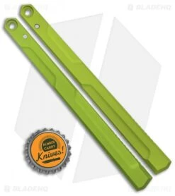 Flytanium V1.5 Channel Aluminum Handles For Kershaw Lucha Balisong - Green 7 Flytanium V1.5 Channel Aluminum Handles For Kershaw Lucha Balisong - Green -Rambo Knives Shop Flytanium Channel Aluminum Handle Kit Kershaw Lucha Balisong GREEN BHQ 119226 jr bottlecap