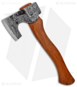 Hoffman Blacksmithing 12" Bearded Hatchet Axe W/ Ash Handle - Natural Finish