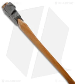 Hoffman Blacksmithing Fireman's Hatchet Hickory Wood (9.8" 4142) -Rambo Knives Shop Hoffman Blacksmithing Fireman Axe Hickory Wood Handle Natural Finish BHQ 164953 jr spine