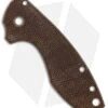 Karbadize CRKT Pilar Replacement Scale - Natural Canvas Micarta