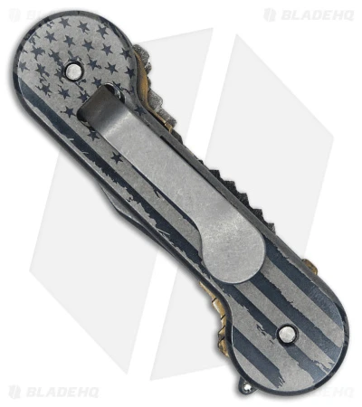 KEY-BAR Preamble Black American Flag Aluminum Pocket Key Holder/Organizer 2 KEY-BAR Preamble Black American Flag Aluminum Pocket Key Holder/Organizer - Image 2