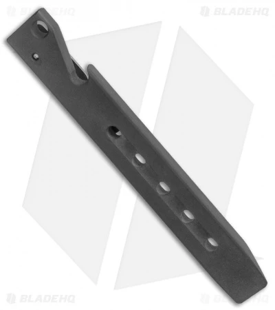 Maverick Customs 4.75" Ti Pocket Pry Bar Tool - Black Holed Fuller 2 Maverick Customs 4.75" Ti Pocket Pry Bar Tool - Black Holed Fuller - Image 2